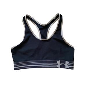 Under Armour Racerback Sports Bra Workout Yoga Athletic Sporty